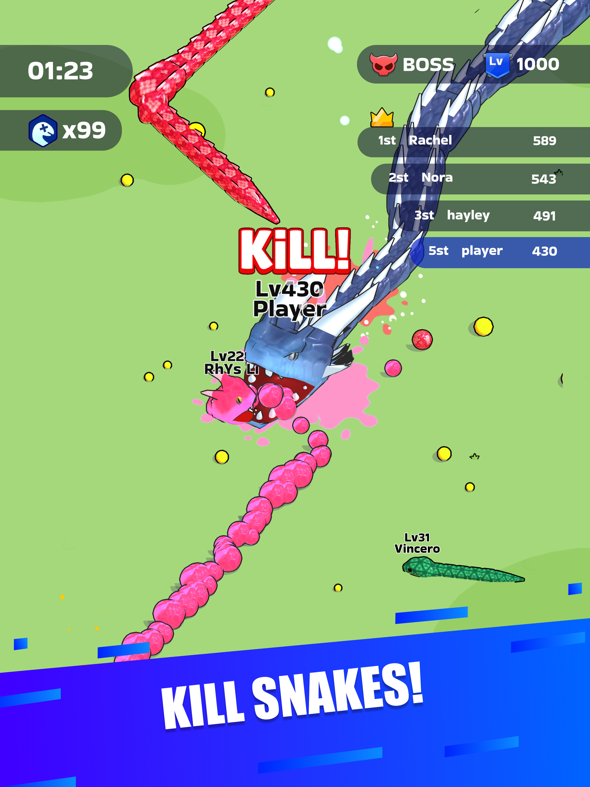 Snake Clash APK screenshot