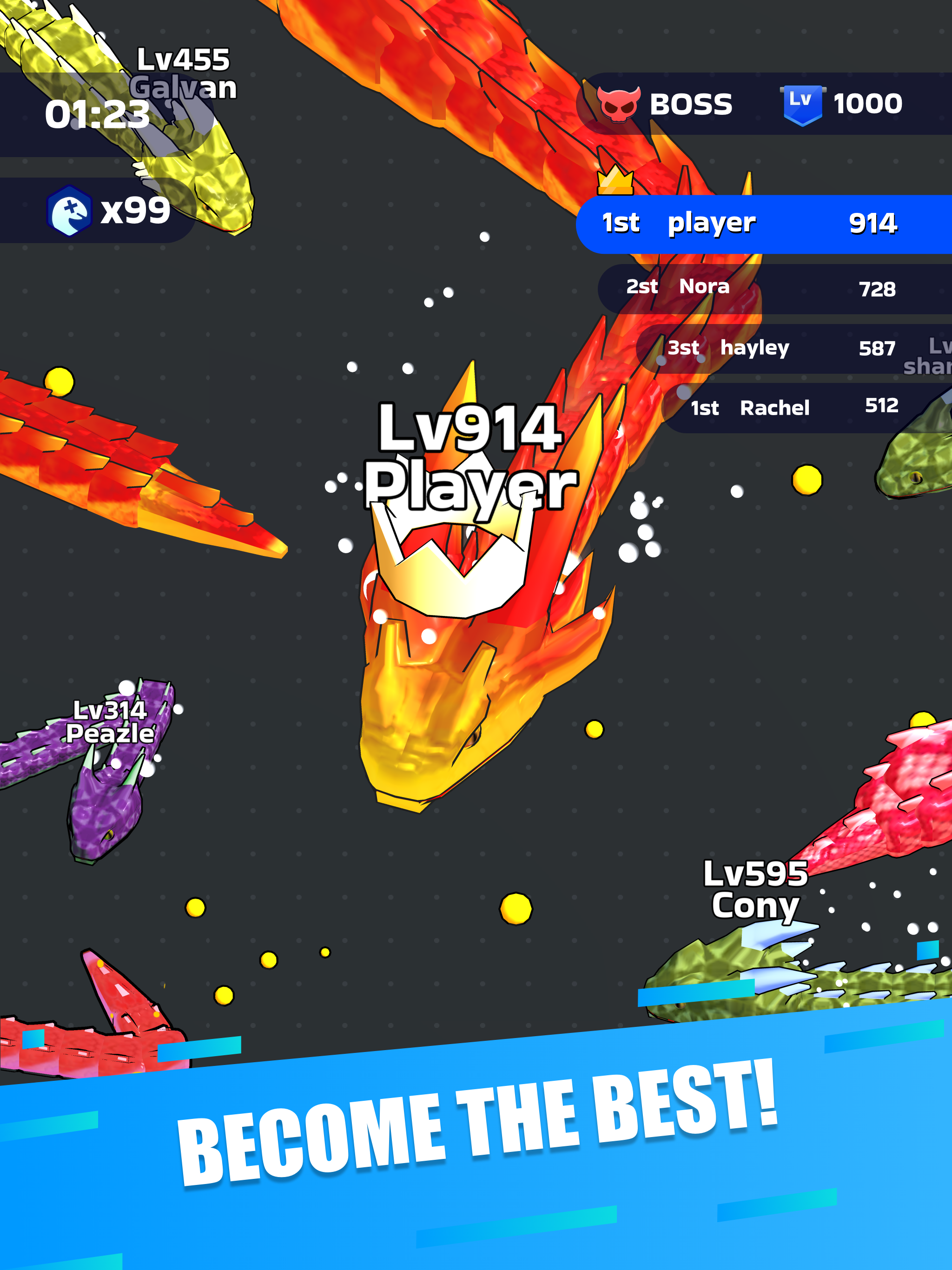 Snake Clash APK screenshot