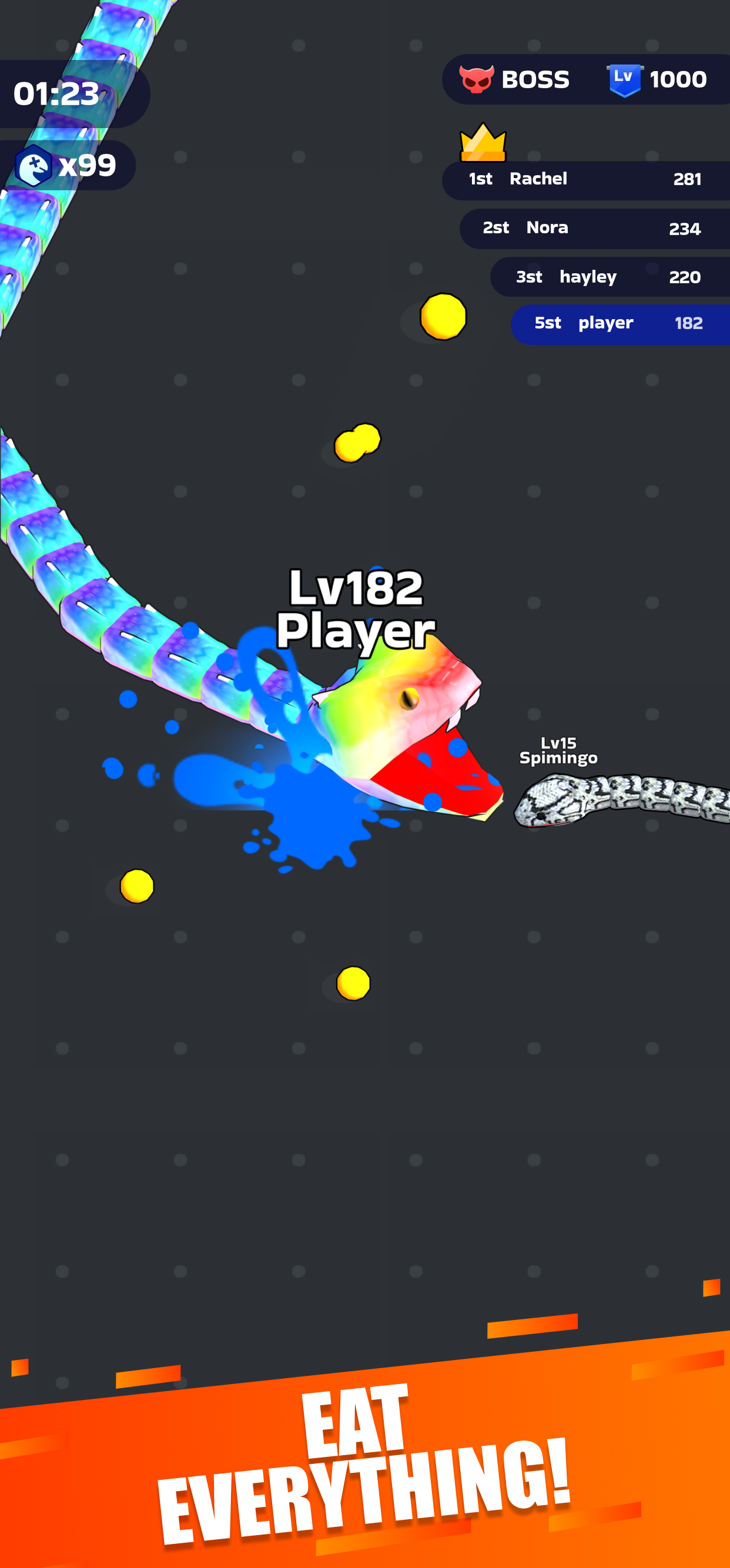 Snake Clash APK screenshot