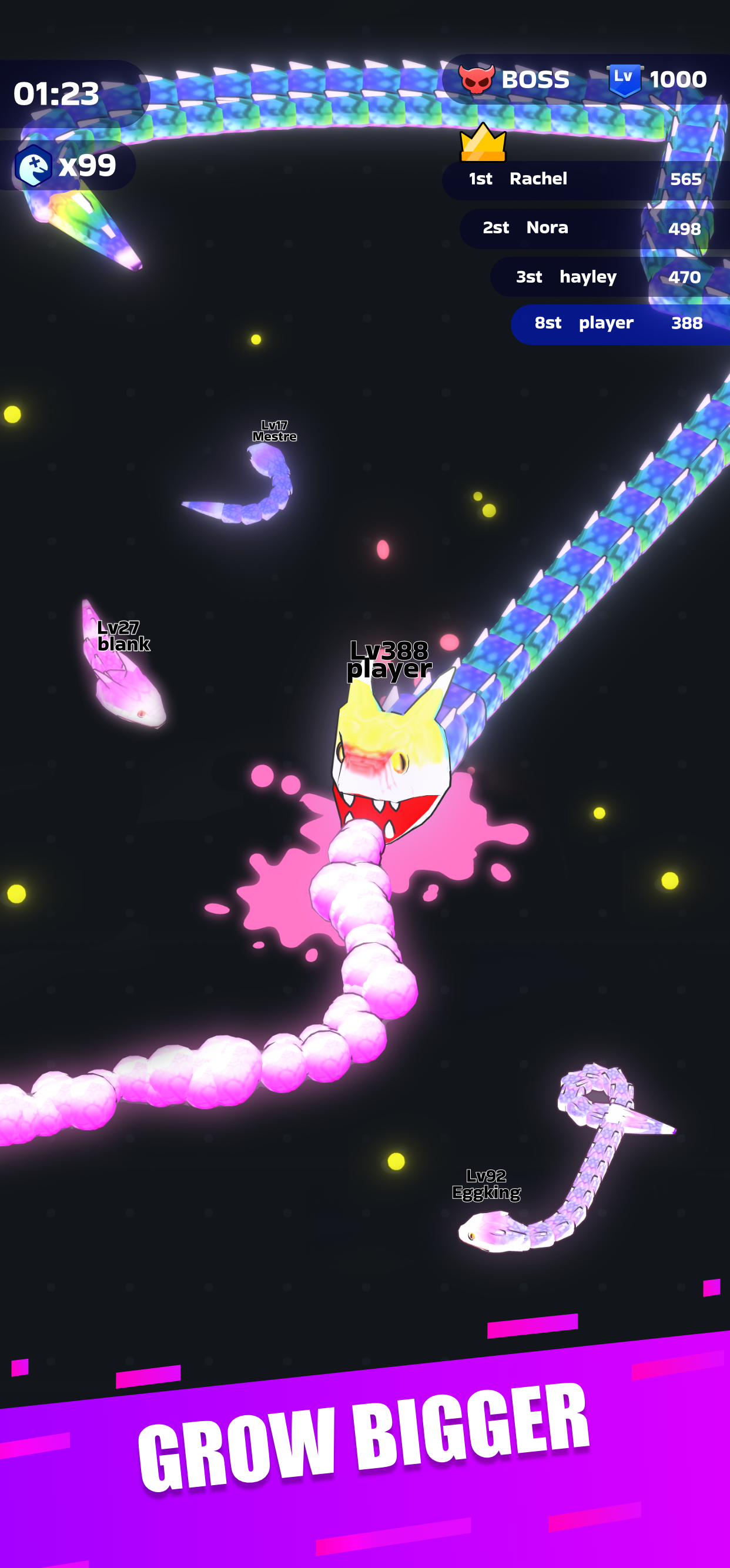 Snake Clash APK screenshot