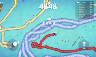Snake.io screenshot