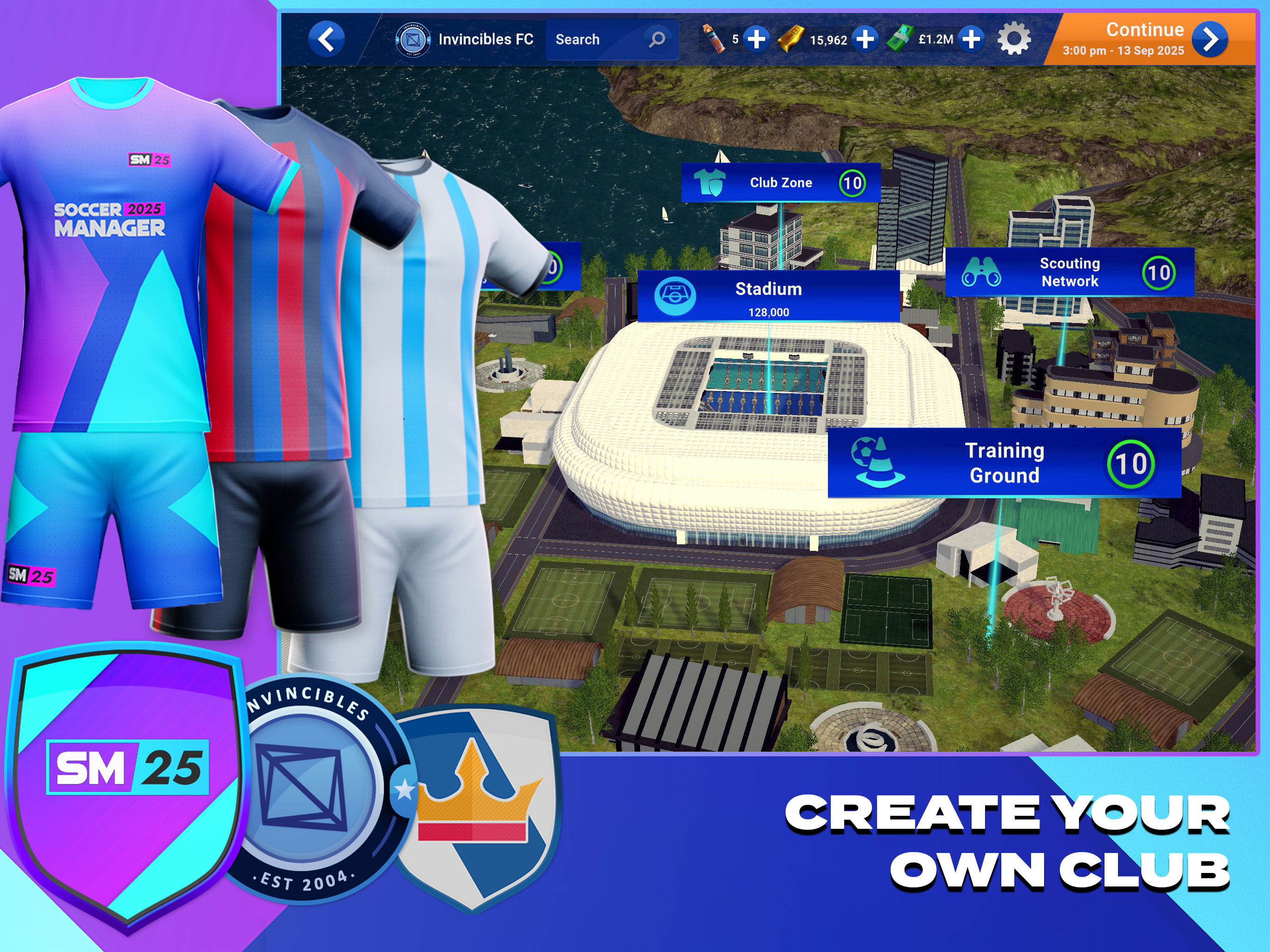 Soccer Manager 2025 - Football screenshot