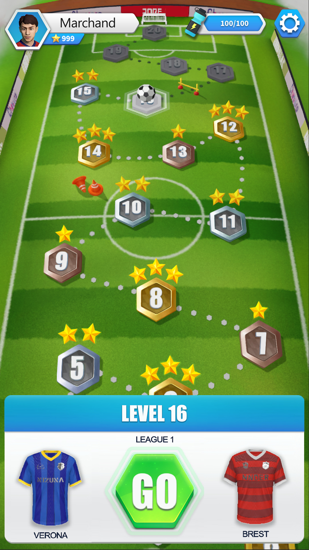 Soccer Super Hero APK screenshot