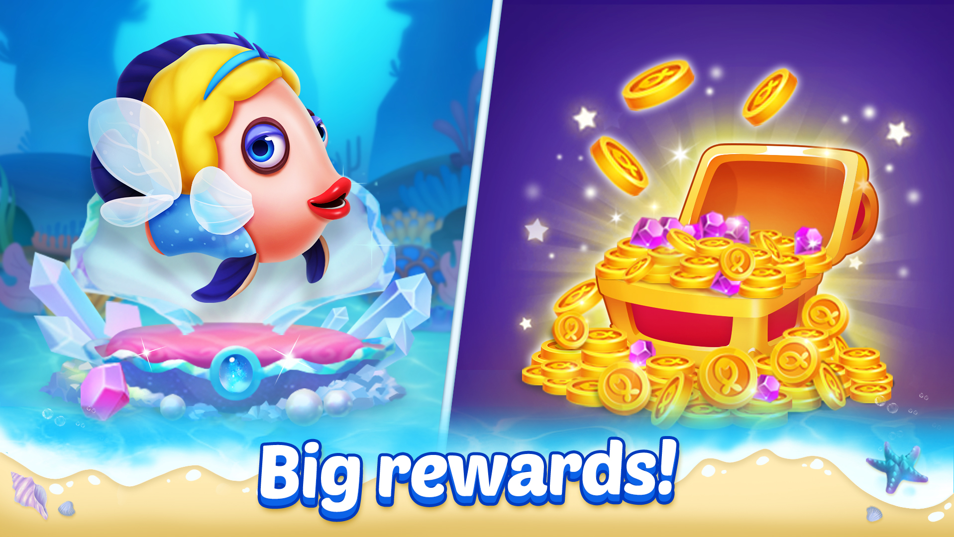 Solitaire 3D Fish APK screenshot