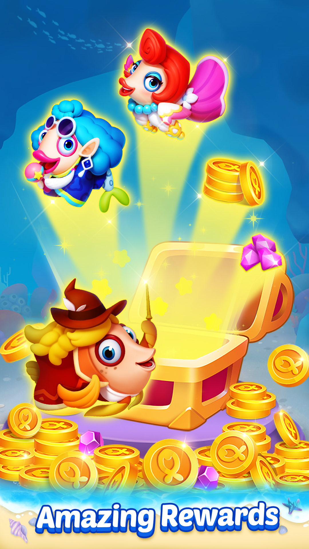 Solitaire 3D Fish APK screenshot