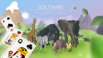 Solitaire : Planet Zoo APK screenshot