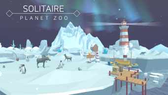 Solitaire : Planet Zoo APK screenshot