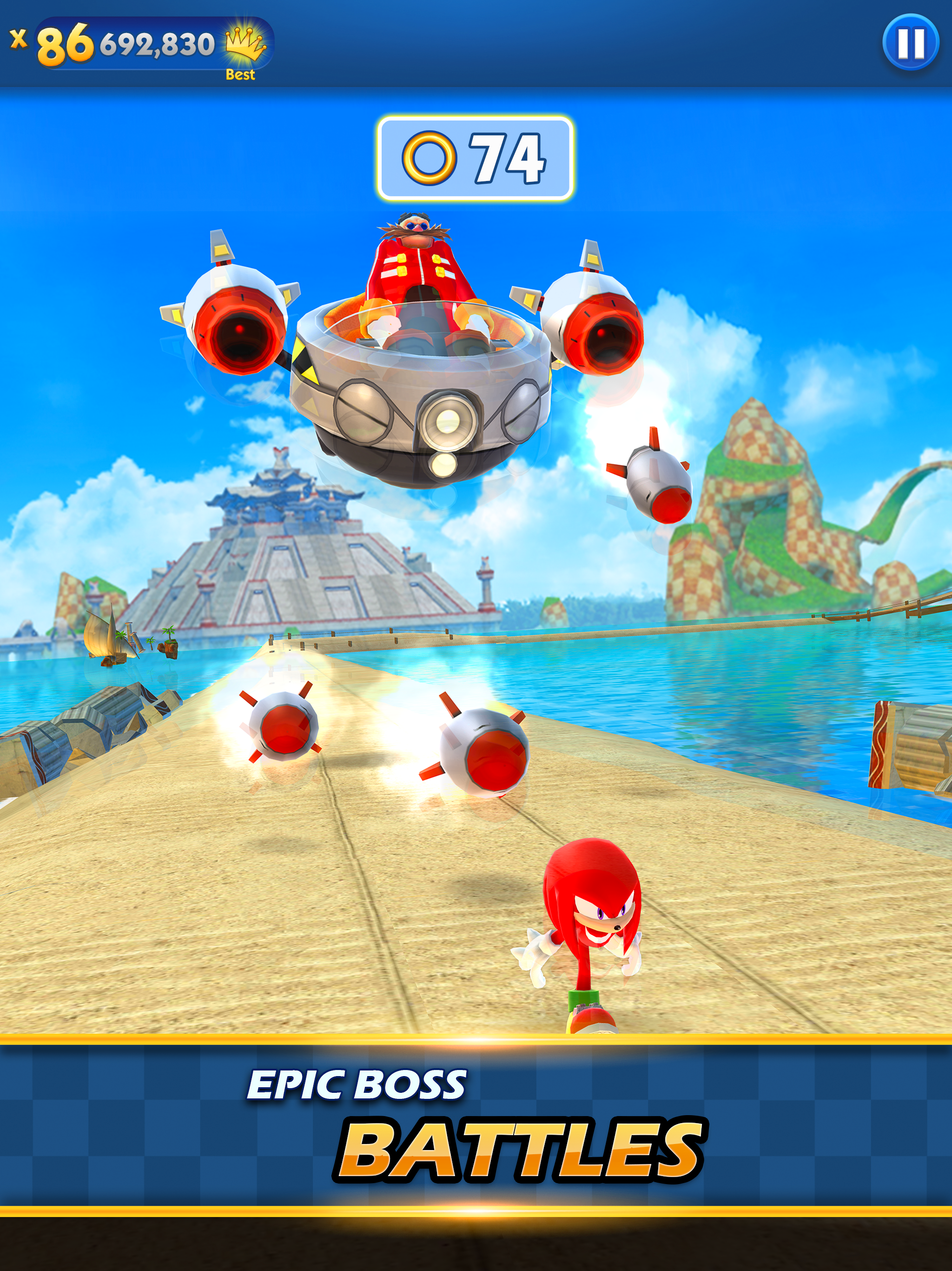 Sonic Dash screenshot