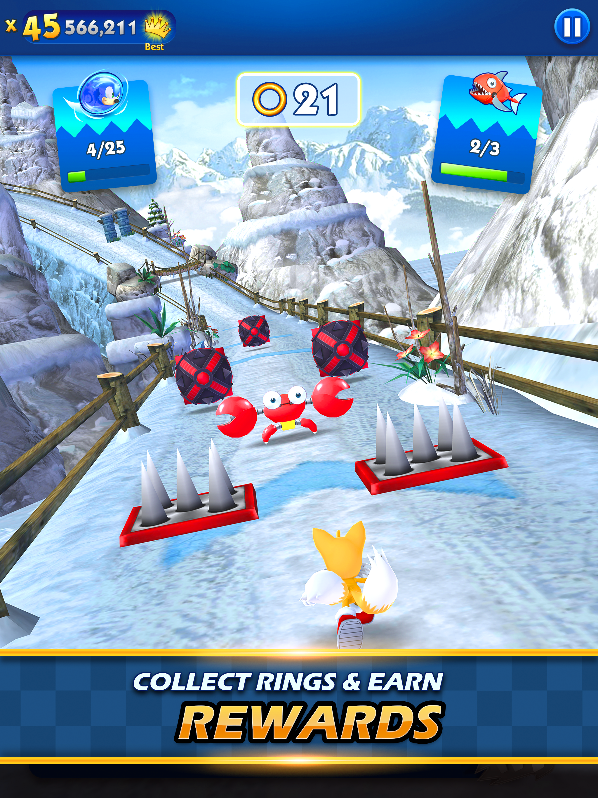 Sonic Dash screenshot