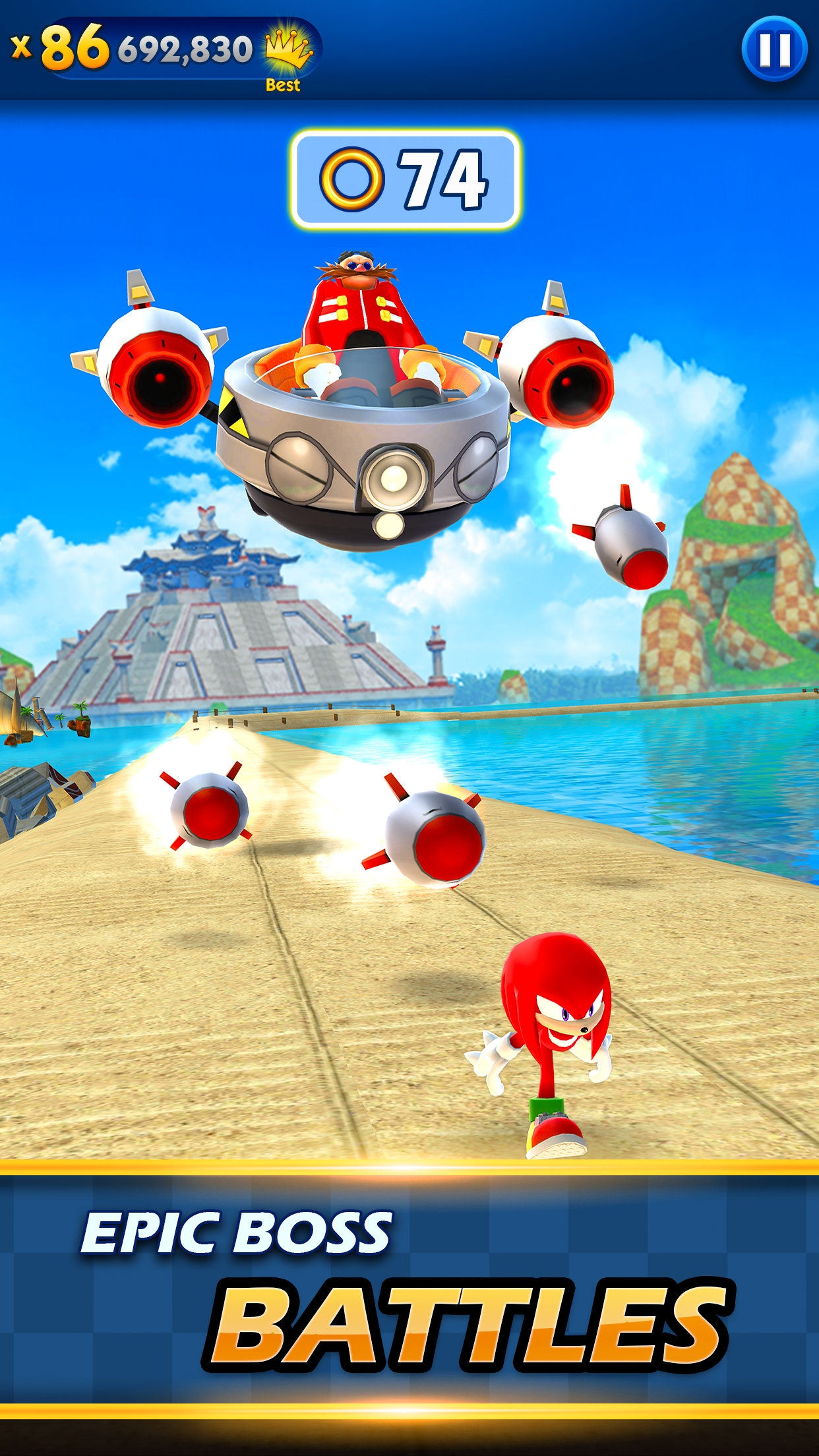 Sonic Dash screenshot