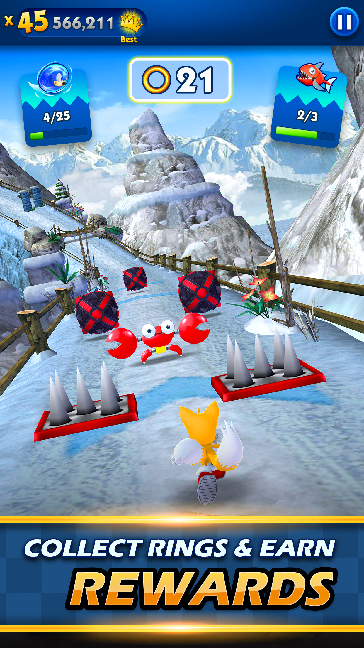 Sonic Dash screenshot