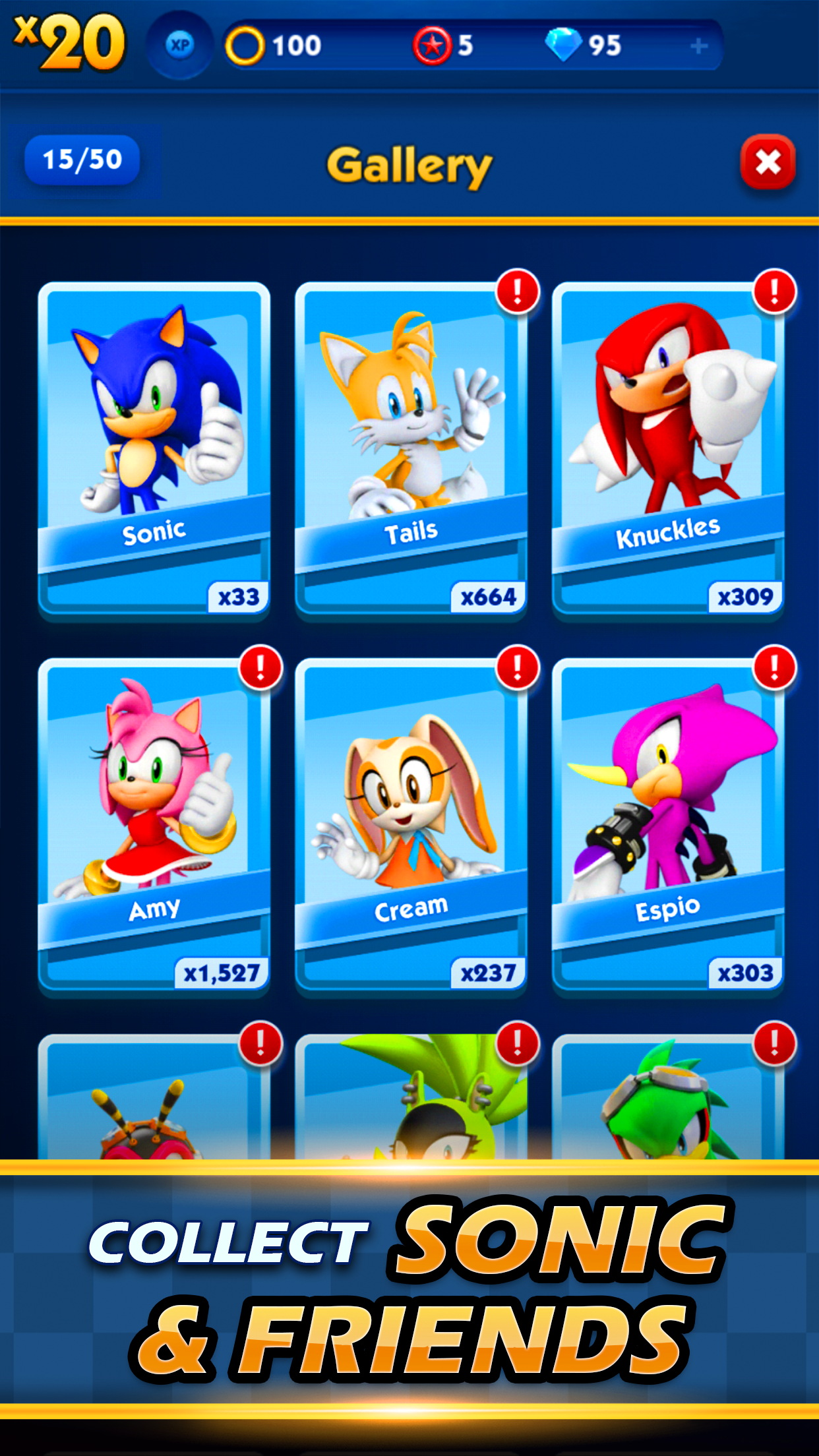 Sonic Dash screenshot