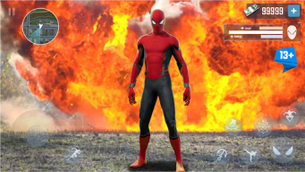 Spider Rope Hero - Gangster New York City APK screenshot