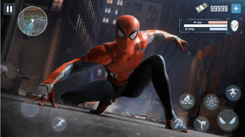 Spider Rope Hero - Gangster New York City APK screenshot