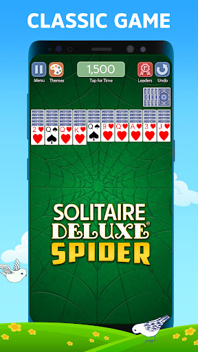 Spider Solitaire Deluxe® 2 APK screenshot