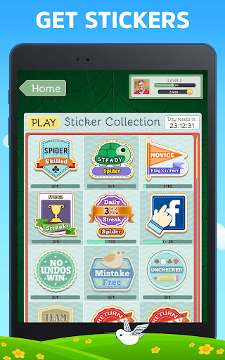 Spider Solitaire Deluxe® 2 APK screenshot