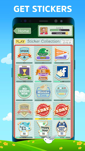 Spider Solitaire Deluxe® 2 APK screenshot