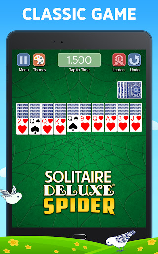 Spider Solitaire Deluxe® 2 APK screenshot