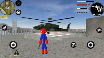 Spider Stickman Hero APK screenshot