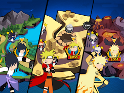 Stick Ninja - 3v3 Battle screenshot