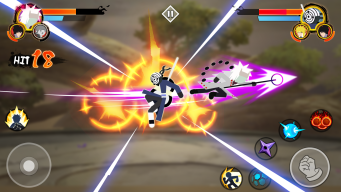 Stick Ninja - 3v3 Battle screenshot