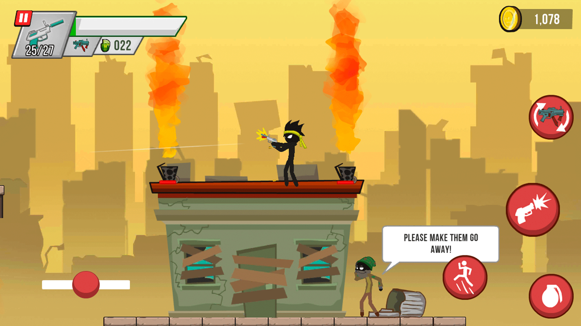 Stick vs Zombies screenshot
