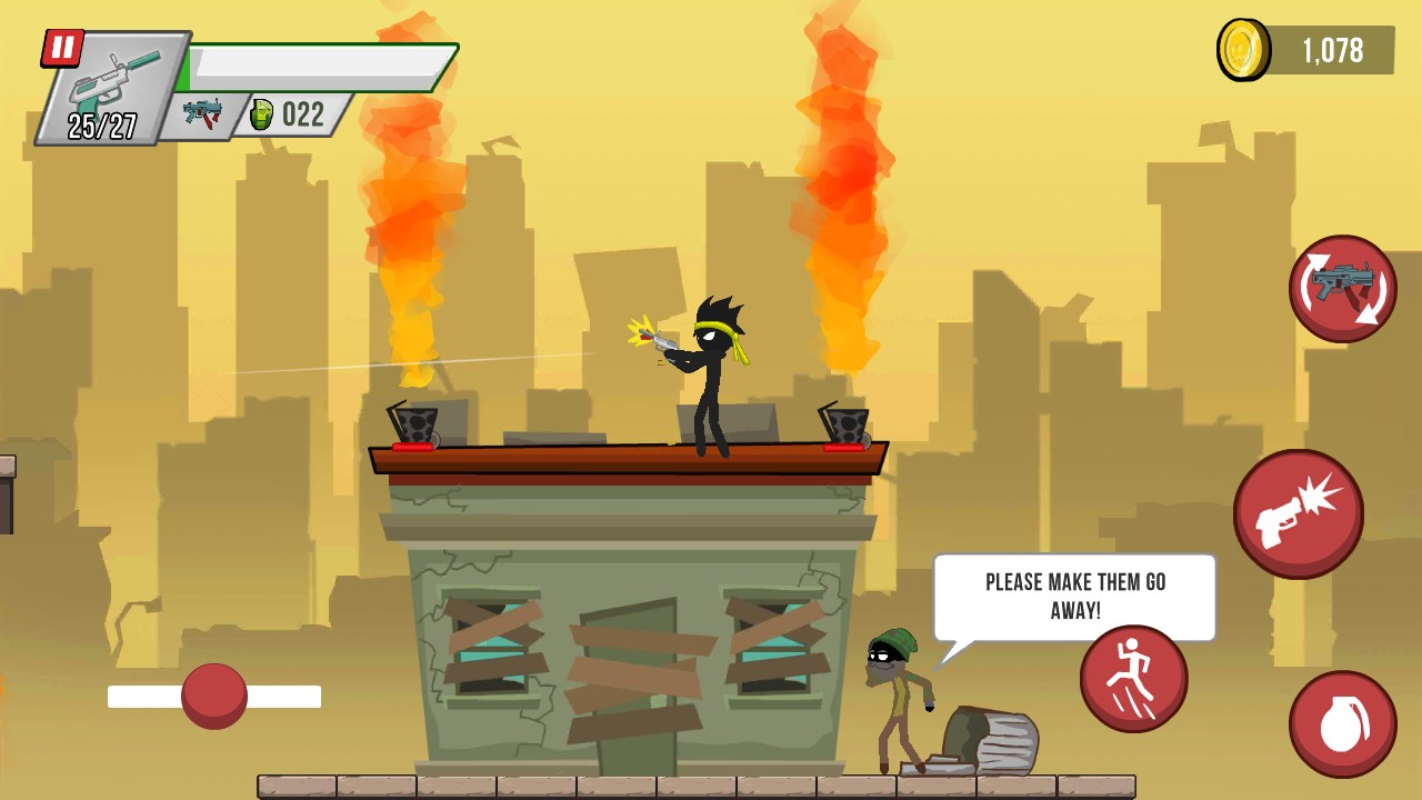 Stick vs Zombies screenshot