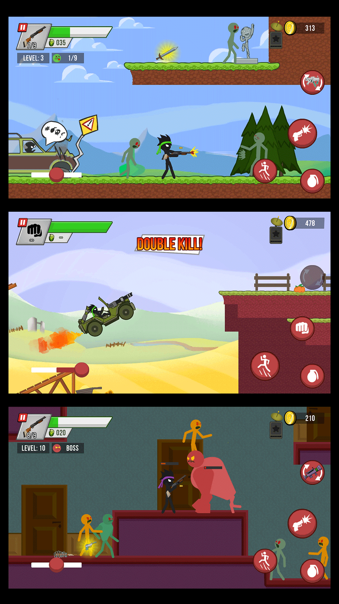 Stick vs Zombies screenshot