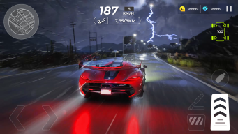 Street Racing Car: Night Vegas APK screenshot