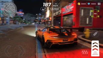 Street Racing Car: Night Vegas APK screenshot