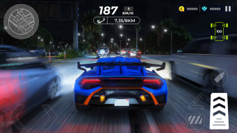 Street Racing Car: Night Vegas APK screenshot