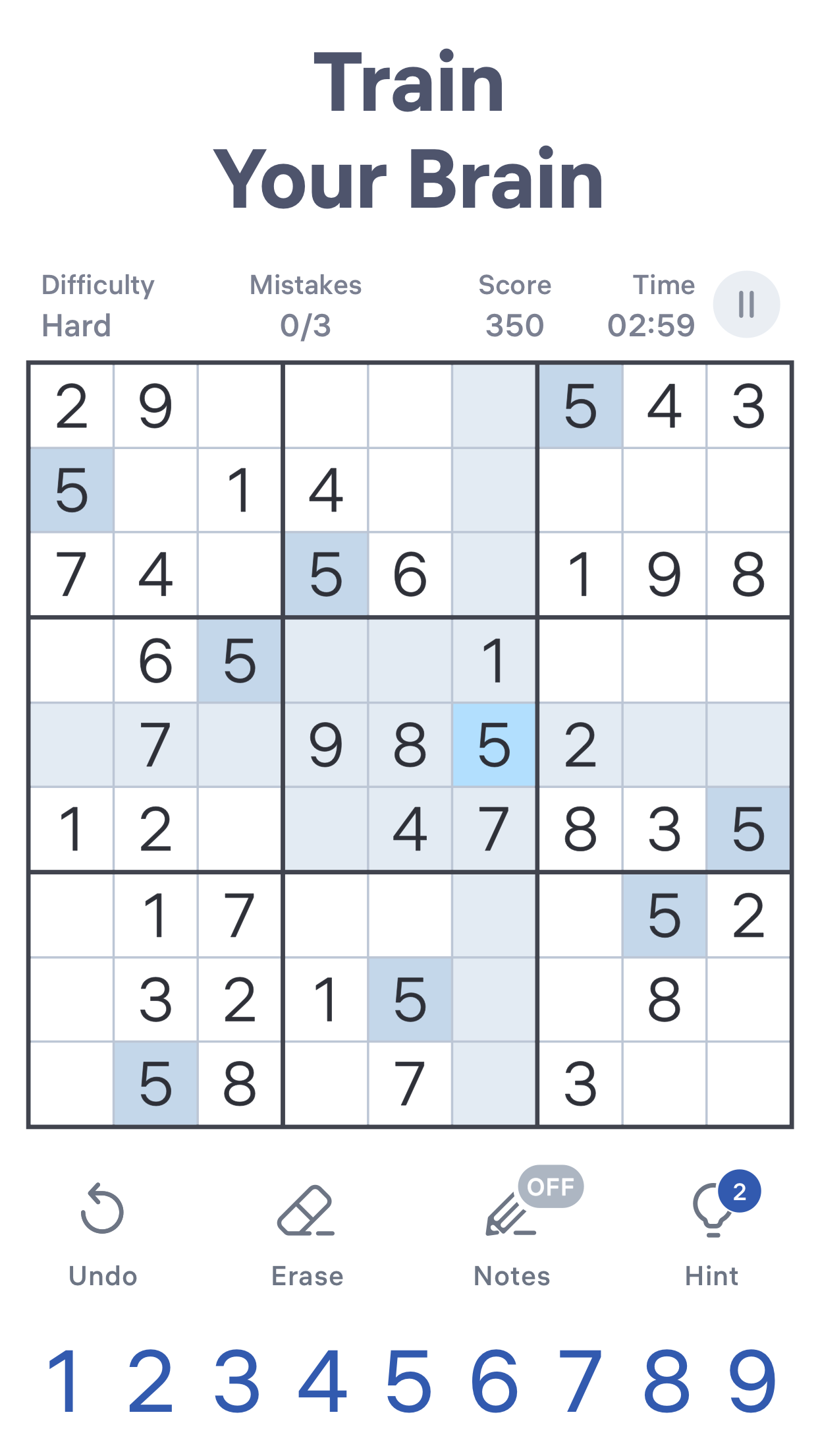 Sudoku.com - Classic Sudoku screenshot
