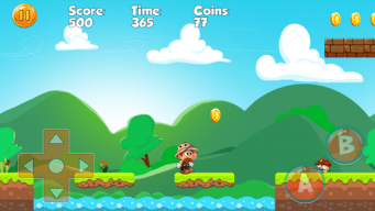 Super Dino Bros - Jungle World APK screenshot