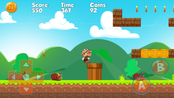 Super Dino Bros - Jungle World APK screenshot