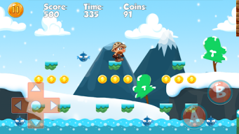 Super Dino Bros - Jungle World APK screenshot