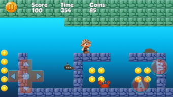 Super Dino Bros - Jungle World APK screenshot