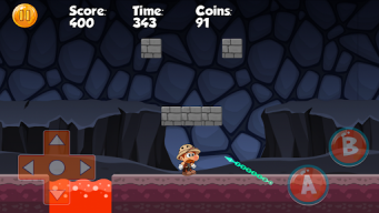 Super Dino Bros - Jungle World APK screenshot