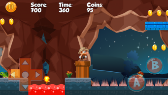 Super Dino Bros - Jungle World APK screenshot