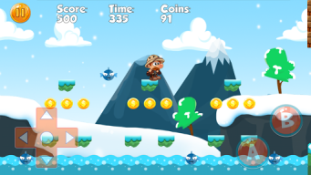 Super Dino Bros - Jungle World APK screenshot