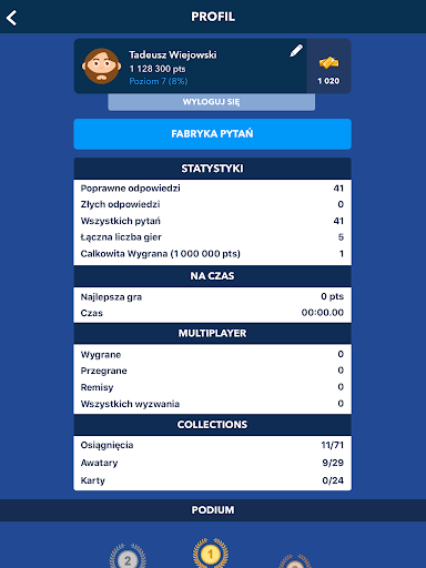 Super Quiz - Wiedzy Ogólnej APK screenshot