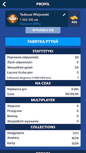 Super Quiz - Wiedzy Ogólnej APK screenshot