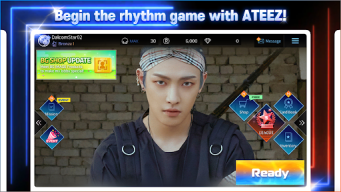 SUPERSTAR ATEEZ APK screenshot
