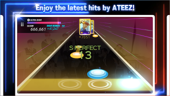 SUPERSTAR ATEEZ APK screenshot