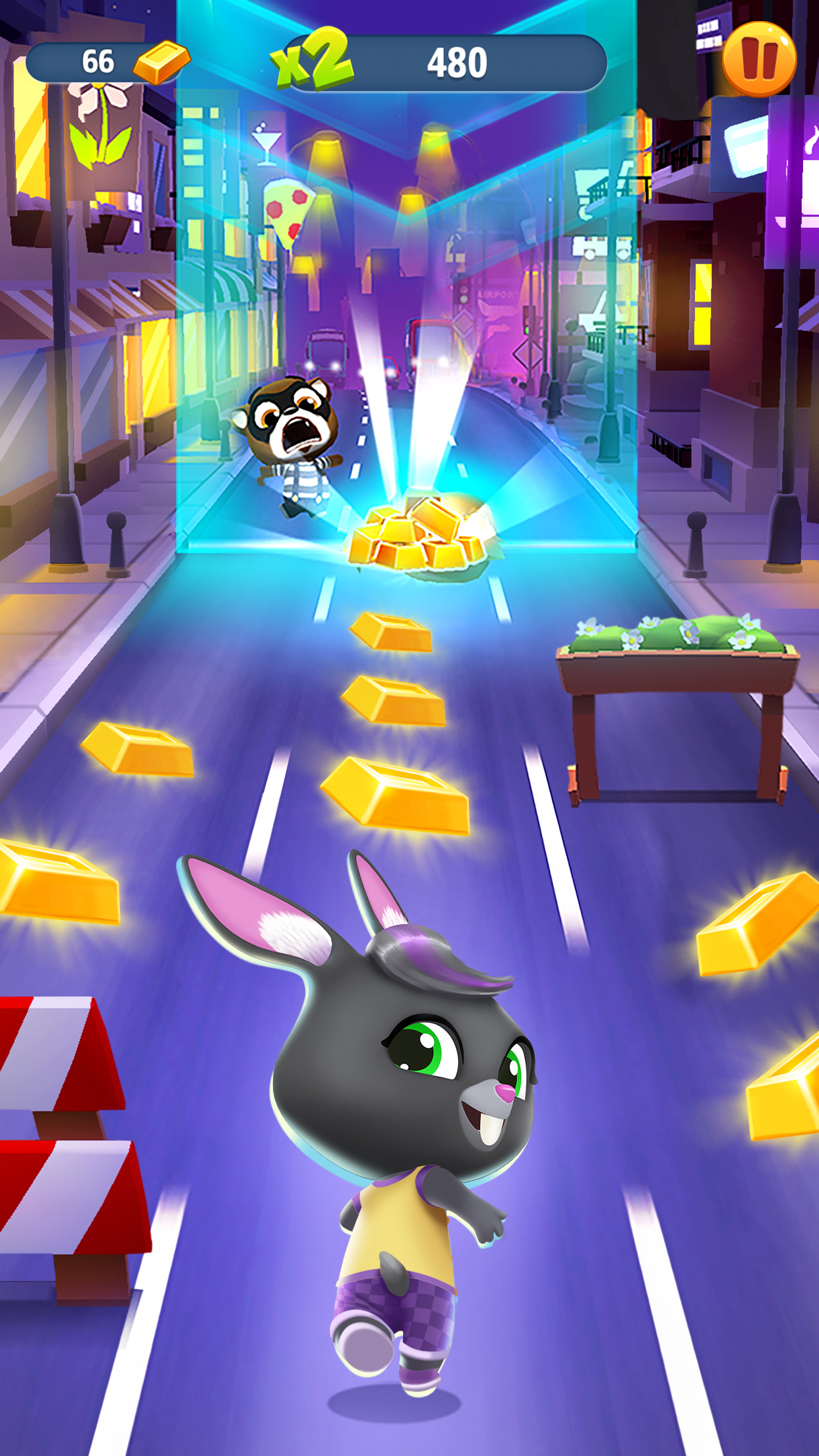 Говорящий Том: бег за золотом APK screenshot