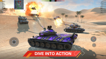 Tanks Blitz APK screenshot