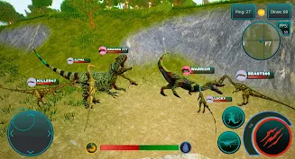 Онлайн Динозавр: Симулятор 3D APK screenshot