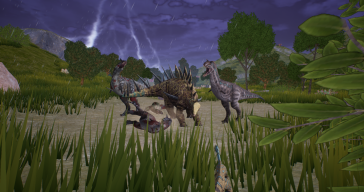 Онлайн Динозавр: Симулятор 3D APK screenshot
