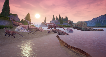 Онлайн Динозавр: Симулятор 3D APK screenshot