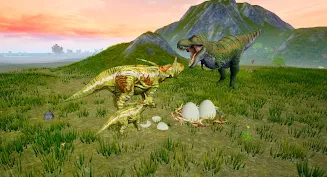 Онлайн Динозавр: Симулятор 3D APK screenshot