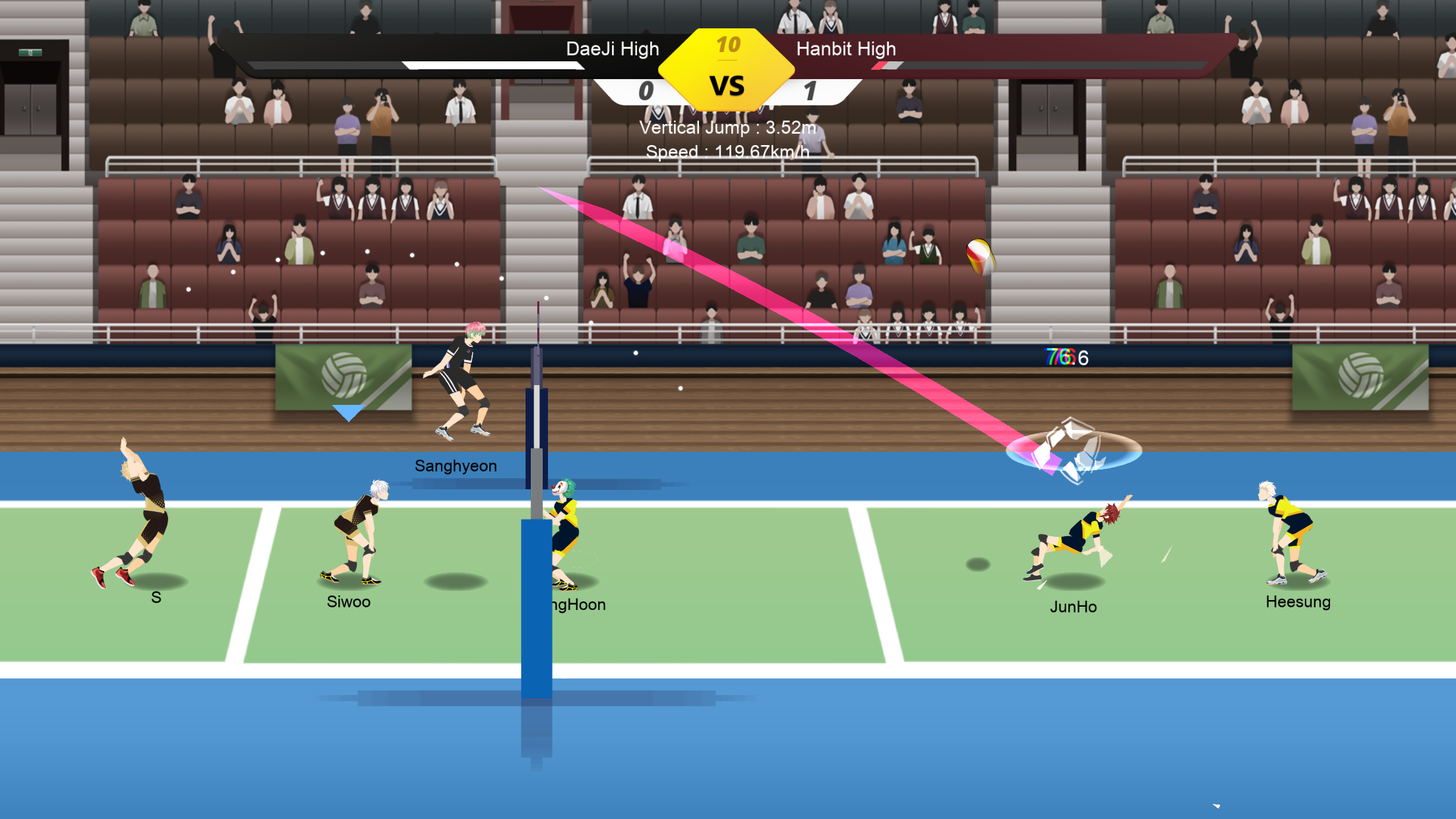 The Spike - Volleyball screenshot